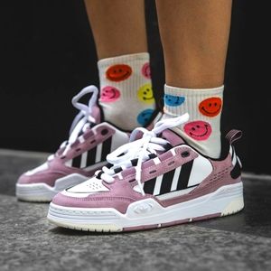 Adidas Originals ADI2000 Magic Mauve Black EUC NEAR NEW Women's 8 Chunky Retro